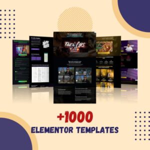 1000 Elementor Templates Kit - Corporate Bundle